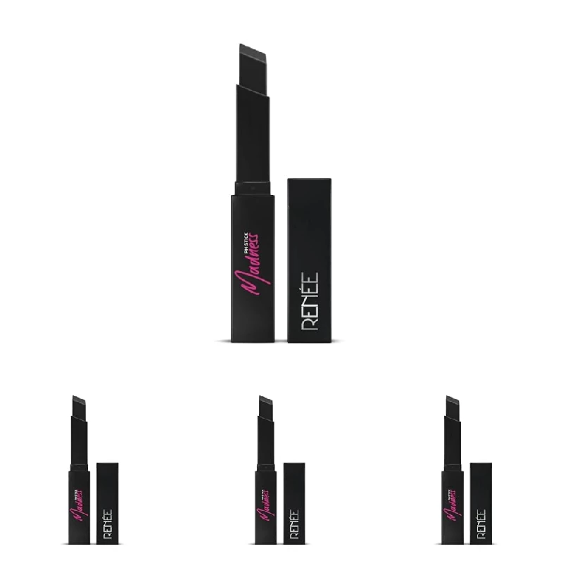 Renee Madness Ph Lipstick-Black Lipstick With Glossy Pink Payoff, 12 g-1.webp